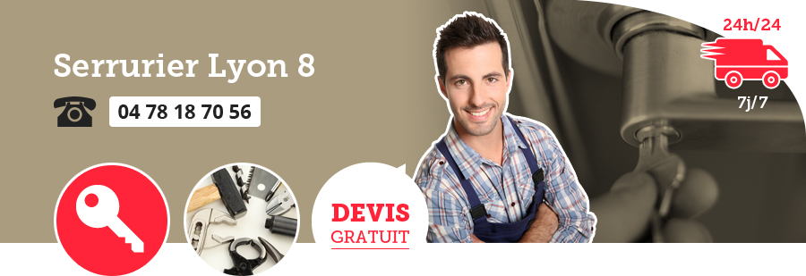 Serrurier à Lyon 8